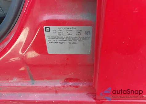 2016 Chevrolet Cruze Limited 1Lt Auto z USA, uszkodzony, nr VIN 1G1PE5SB8G7120070